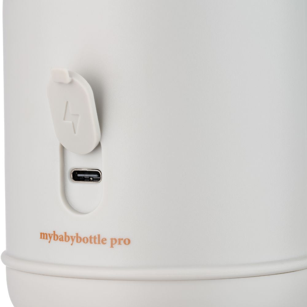 MyBabyBottle Pro - Încălzitor portabil de apă și lapte pentru bebeluși - Alb